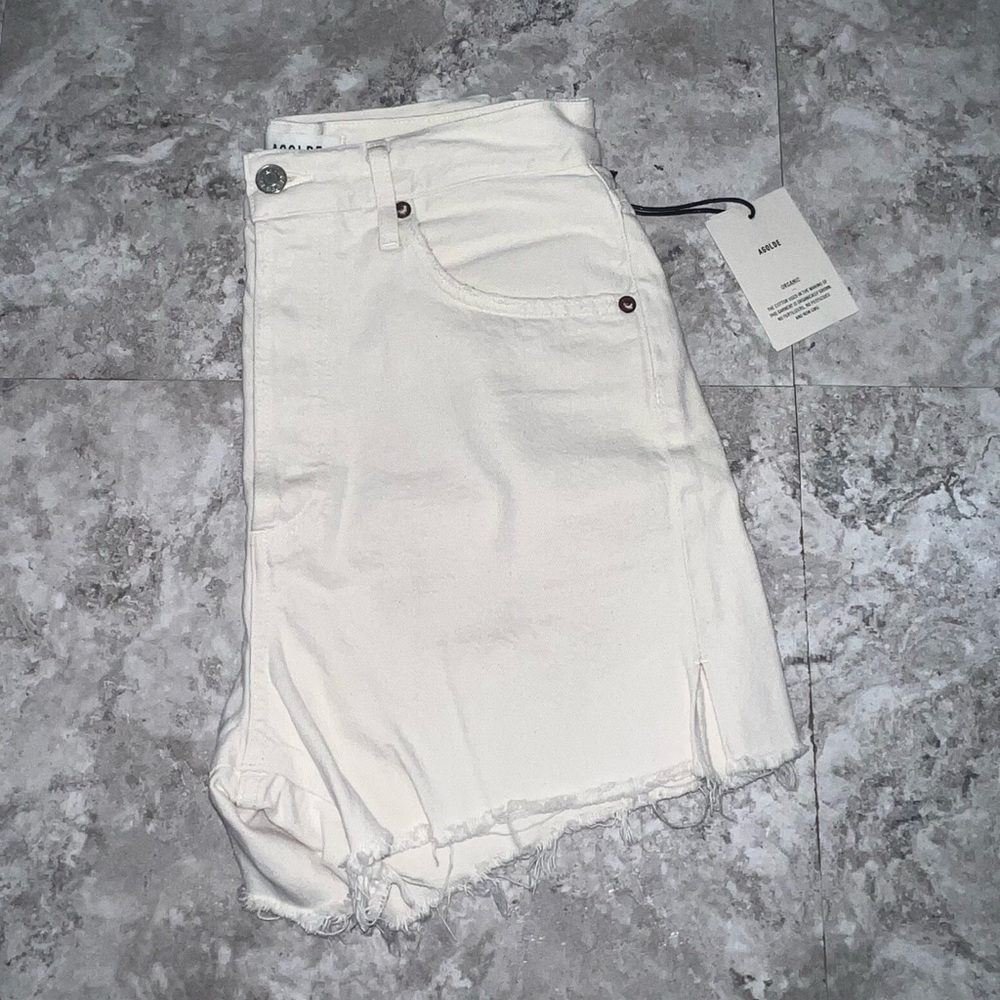 Agolde Dee denim shorts - Picture 3 of 6